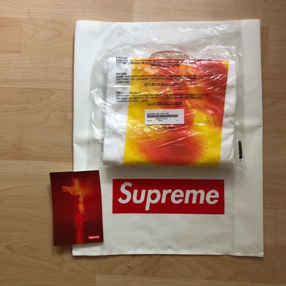 Supreme x Andres Serrano Madonna & Child Tee Sz M - Picture 4 of 5